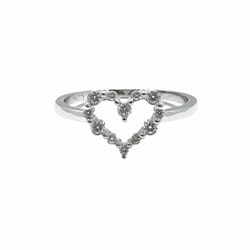 Ring Heart Silver