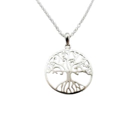 Halsband Tree of Life Silver