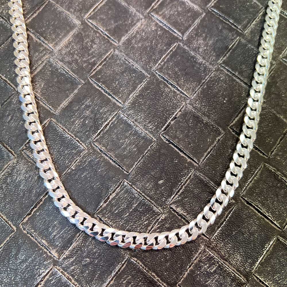 Pansarlänk Halsband i 925 silver från Catwalksmycken
