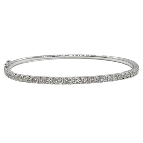 Guldarmring Diamonds 18K Vitguld - 1,4 ct