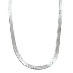 Halsband Herringbone Silver - 4,2 mm