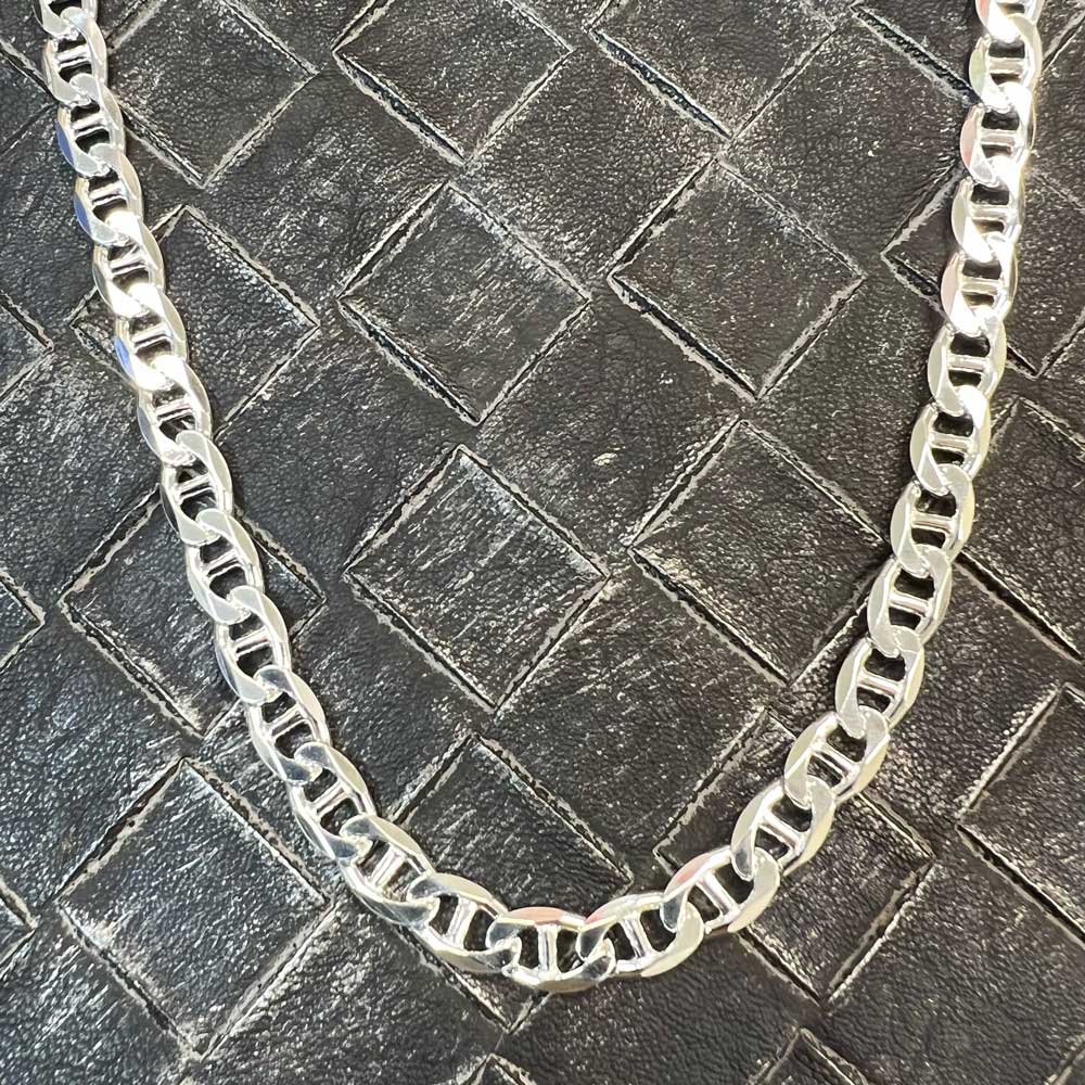 Marinahalsband i 925 silver från Catwalksmycken