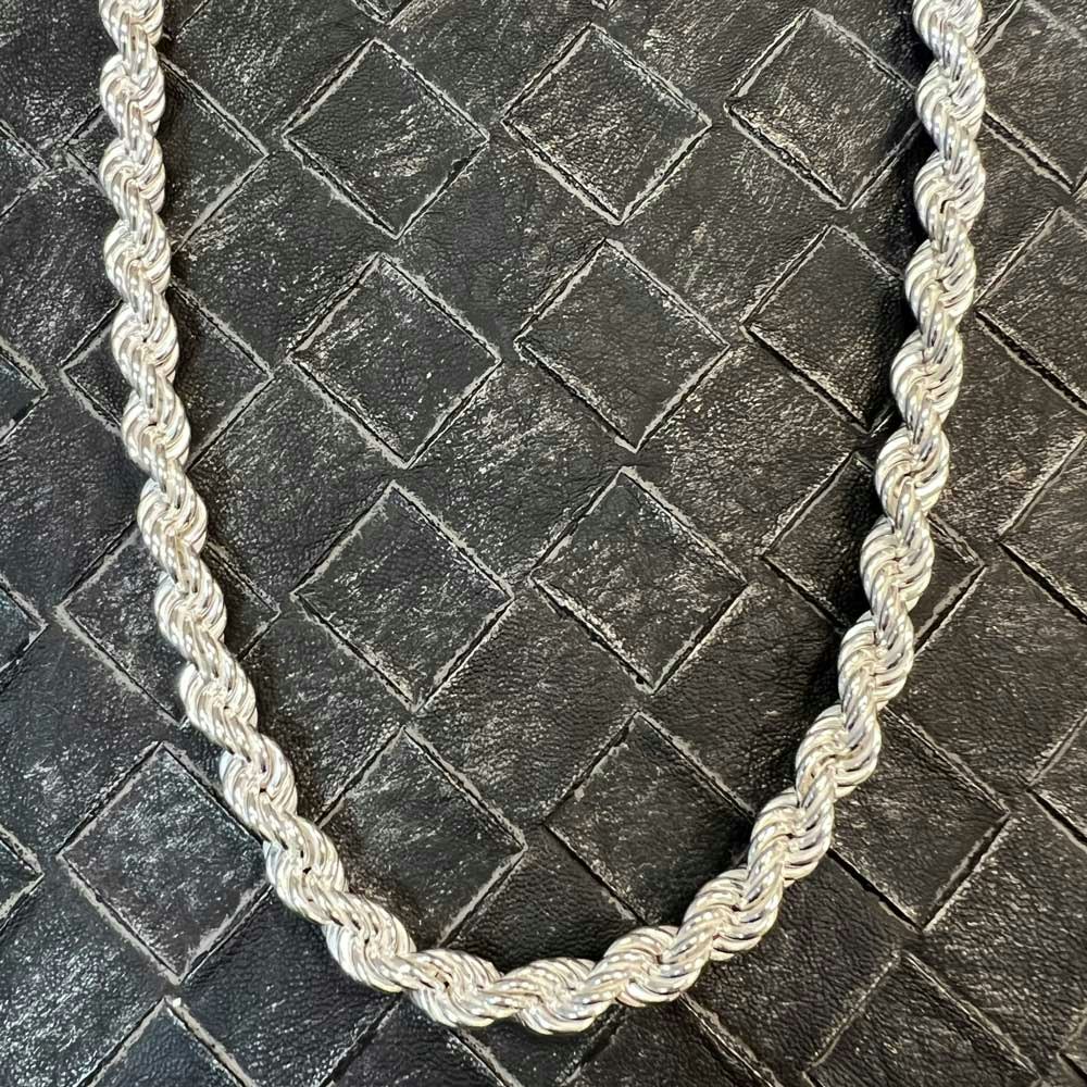 Cordellänk Silver 9 mm - Halsband