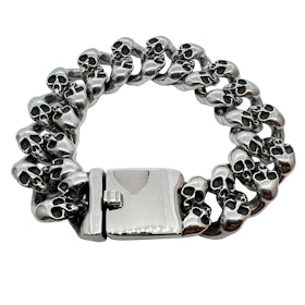 Armband Cool Skull Stål