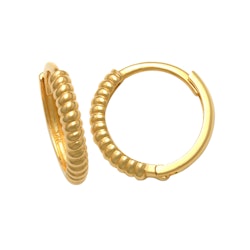 Creoler 18K Guld - 12,5 mm