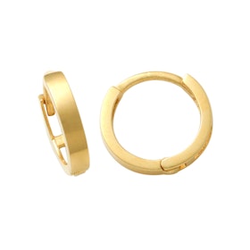 Creoler 18K Guld - 10 x 1,8 mm