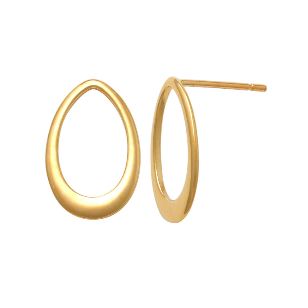 Vackra örhängen drop i 18K guld från Catwalk Jewellery