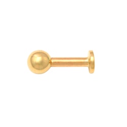 Guldpiercing Kula & Platta 18K