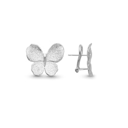 Örhängen Stardust Butterfly Rhodinerat Silver