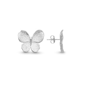 Örhängen Stardust Mini Butterfly Rhodinerat Silver
