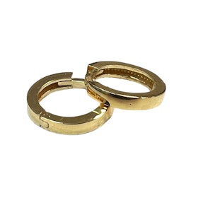 Creoler Goldplated Silver - 2 x 10,6 mm