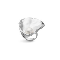 Ring Pearl Rhodinerat Silver