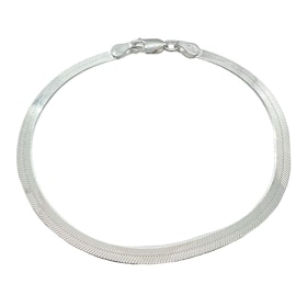 Armband Herringbone Silver - 3,5 mm