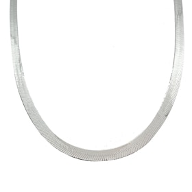 Halsband Herringbone Silver - 4,2 mm