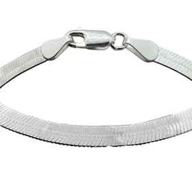 Armband Herringbone Silver - 4,2 mm