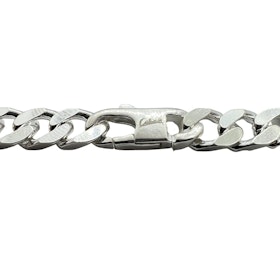 Pansarlänk Armband Silver - 6,5 mm
