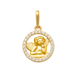 Guldhänge Sparkling Angel 18K