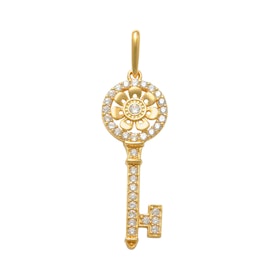 Guldhänge Sparkling Key 18K