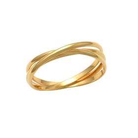 Guldring Triple 18K Guld