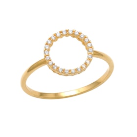 Guldring Circle 18K Guld