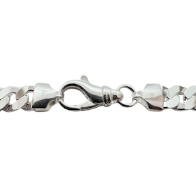 Pansarlänk Armband Silver - 4 mm
