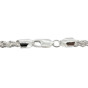 Cordellänk Silver 4,5 mm - Armband