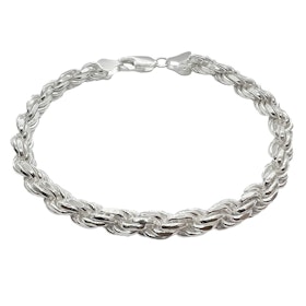 Cordellänk Silver Armband - 5,8 mm