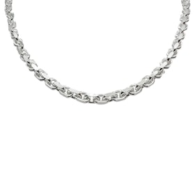 Ankarkedja Halsband Silver - 3 mm