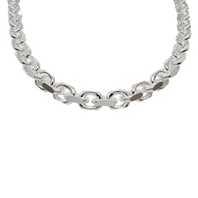 Ankarkedja Halsband Silver - 7,3 mm