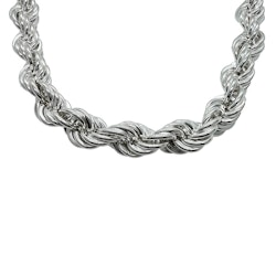 Cordellänk Silver 15 mm - Halsband