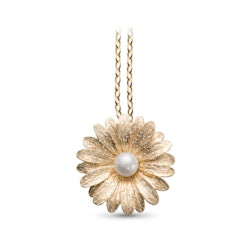 Halsband Stardust Flower Förgyllt Silver