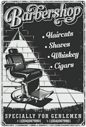 Barber Vintage Metal #65