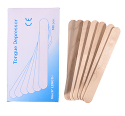 Disposable Wooden Waxing Stick Wax Bean 100pcs