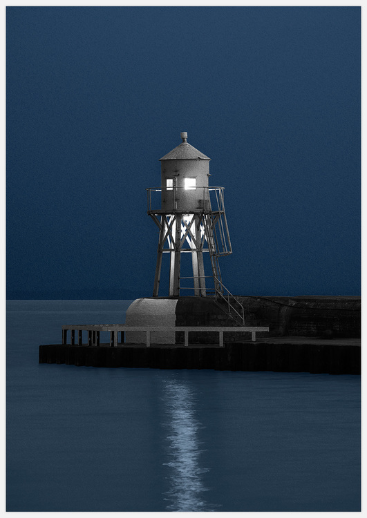 Lighthouse by night inspiration – Fine Art Print