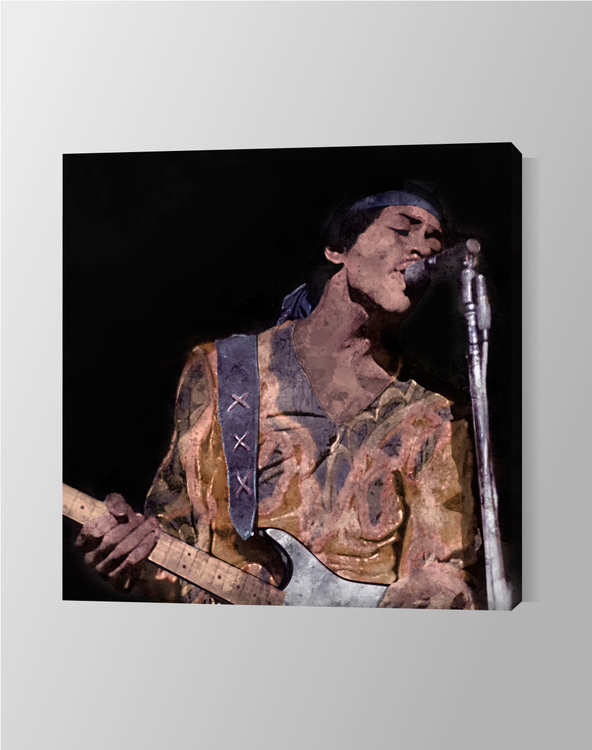 Pop Art Jimi Hendrix Canvas