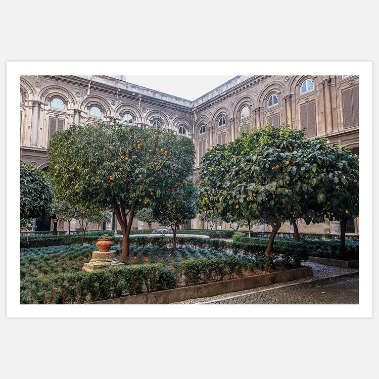 Rome Garden Art Print