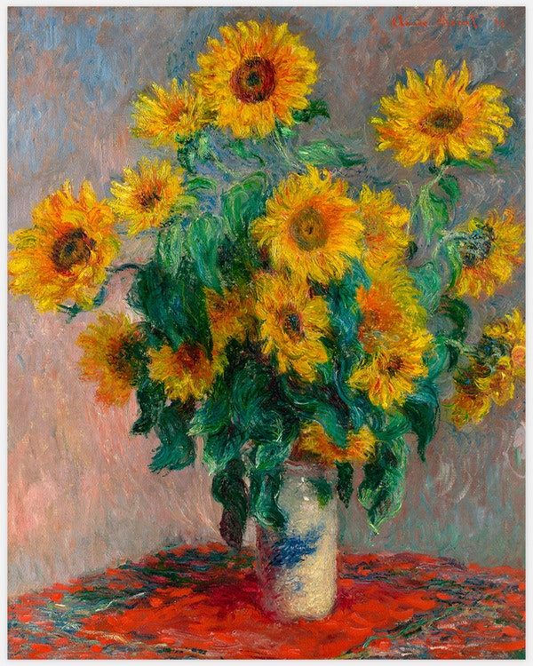 Bouquet of Sunflowers – Fine Art Print