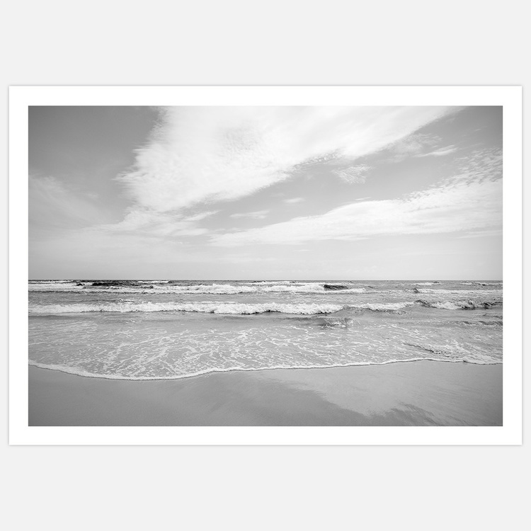 Sea Horizon black & white – Fine Art Print