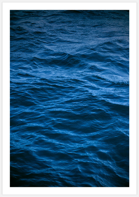 Blue Sea – Fine Art Print