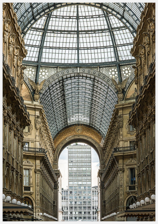 Galleria Vittorio Emanuele II Art Print