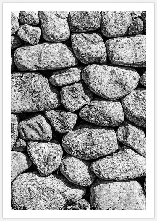 Stone Wall Art Print