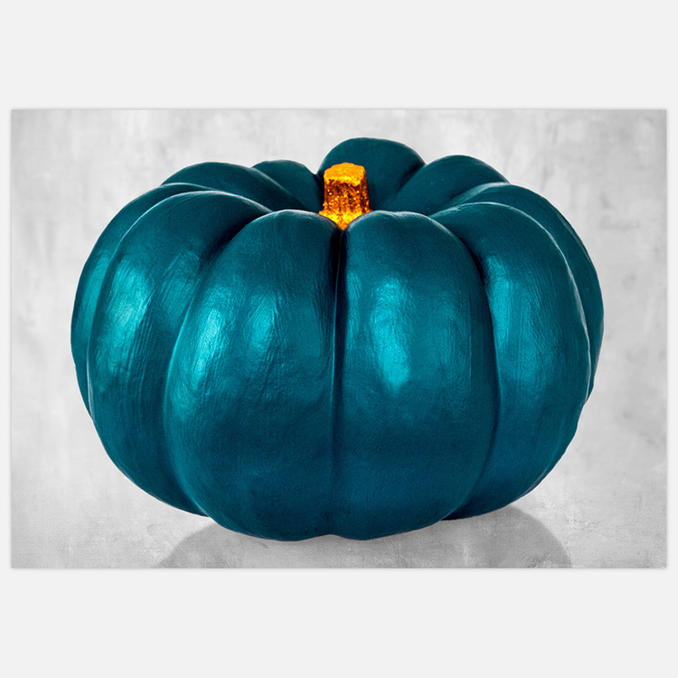 Turquoise Pumpkin – Fine Art Print