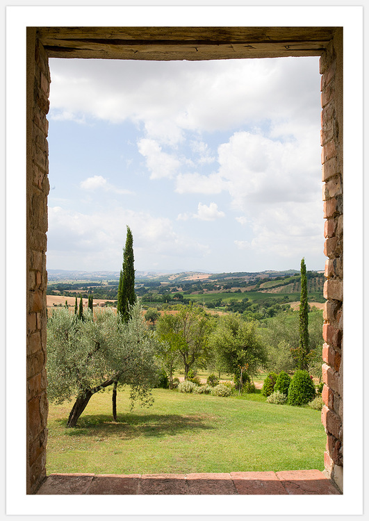 Tuscany View – Fine Art Print