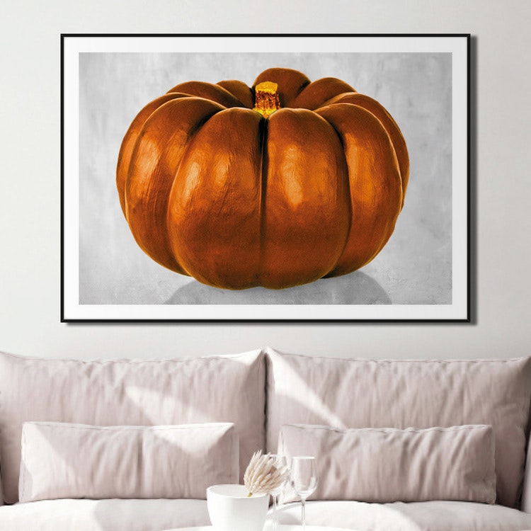 Pumpkin orange inspiration – FIne Art Print