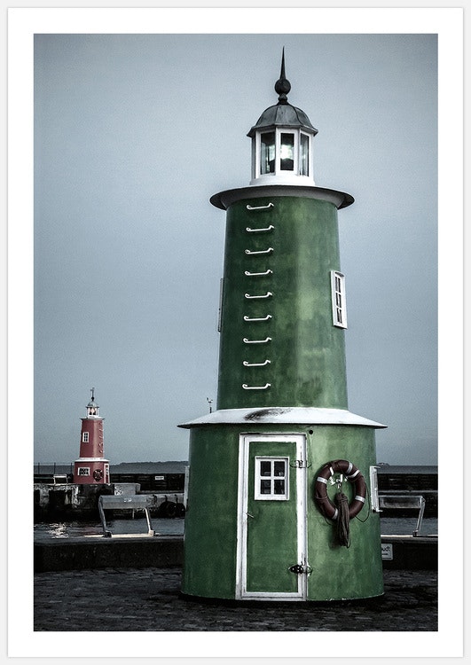 Two Lighthouses – Fine Art Print