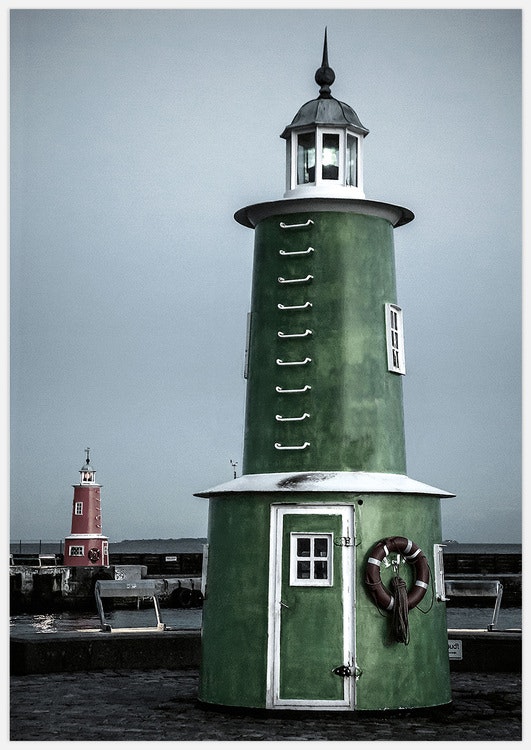 Two Lighthouses – Fine Art Print