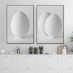 Tavelvägg The Eggs inspiration – Fine Art Print