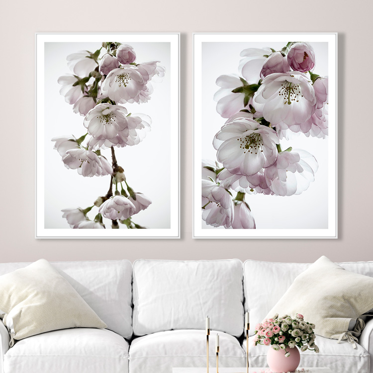 Tavelvägg Cherry Blossom inspiration – Fine Art Print