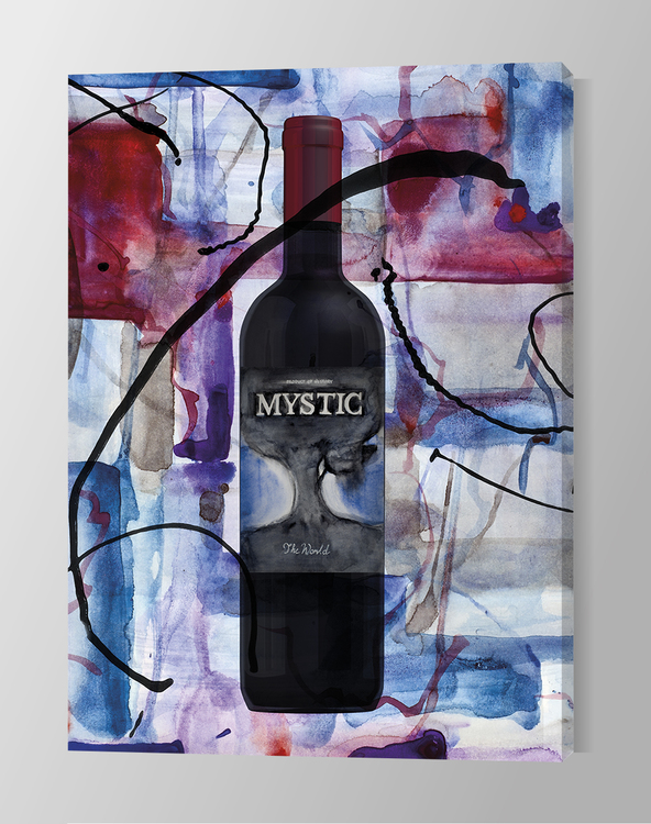 Red wine art canvas