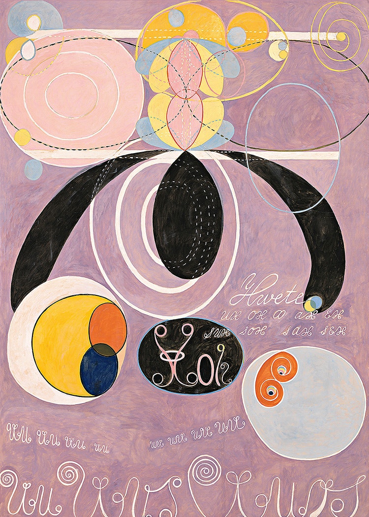 Hilma af Klint – No. 6 canvas